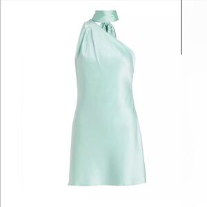 Alice + Olivia Leola One Shoulder Mini Dress